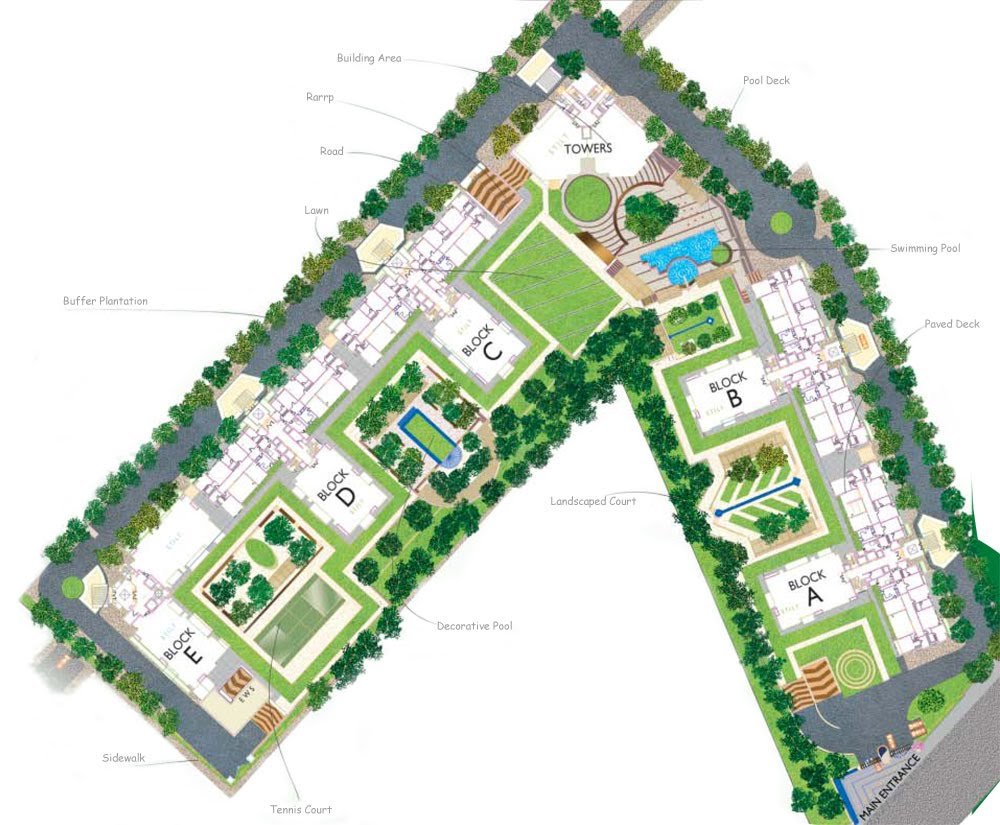 Silverglades The Ivy Site Plan