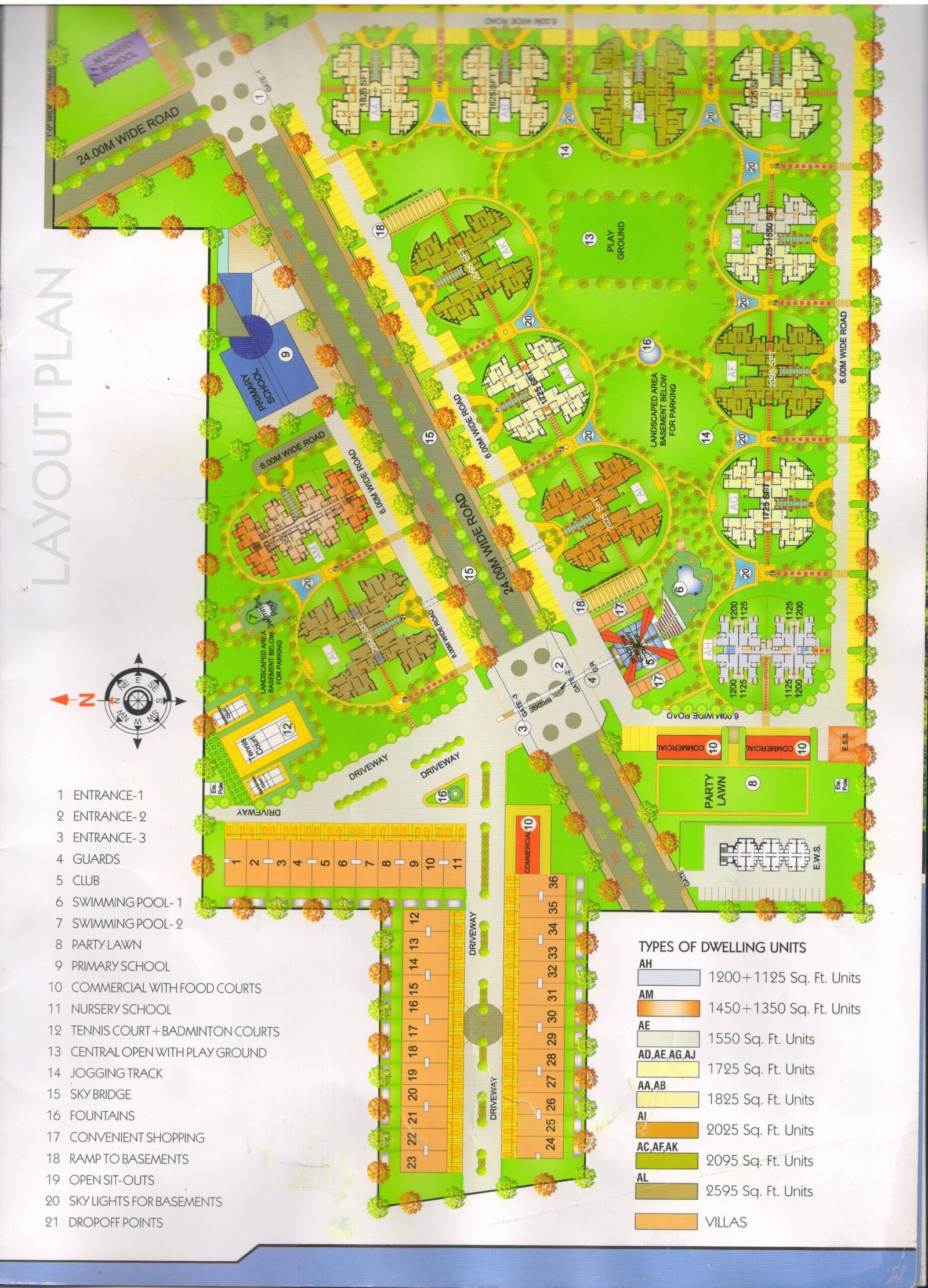 Antriksh Heights Site Plan